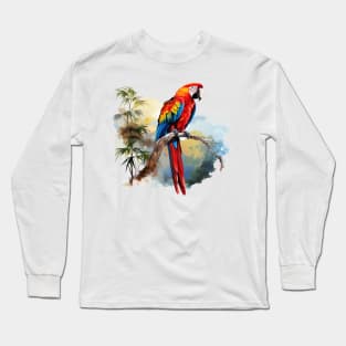 Macaw Lover Long Sleeve T-Shirt